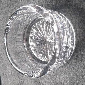 Vintage Daum France Crystal Ashtray